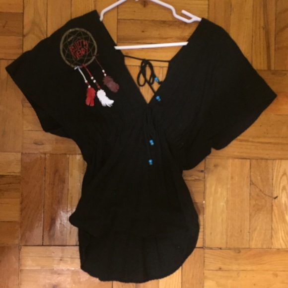 BUILT BY WENDY dreamcatcher boho blouse top - Picture 1 of 3
